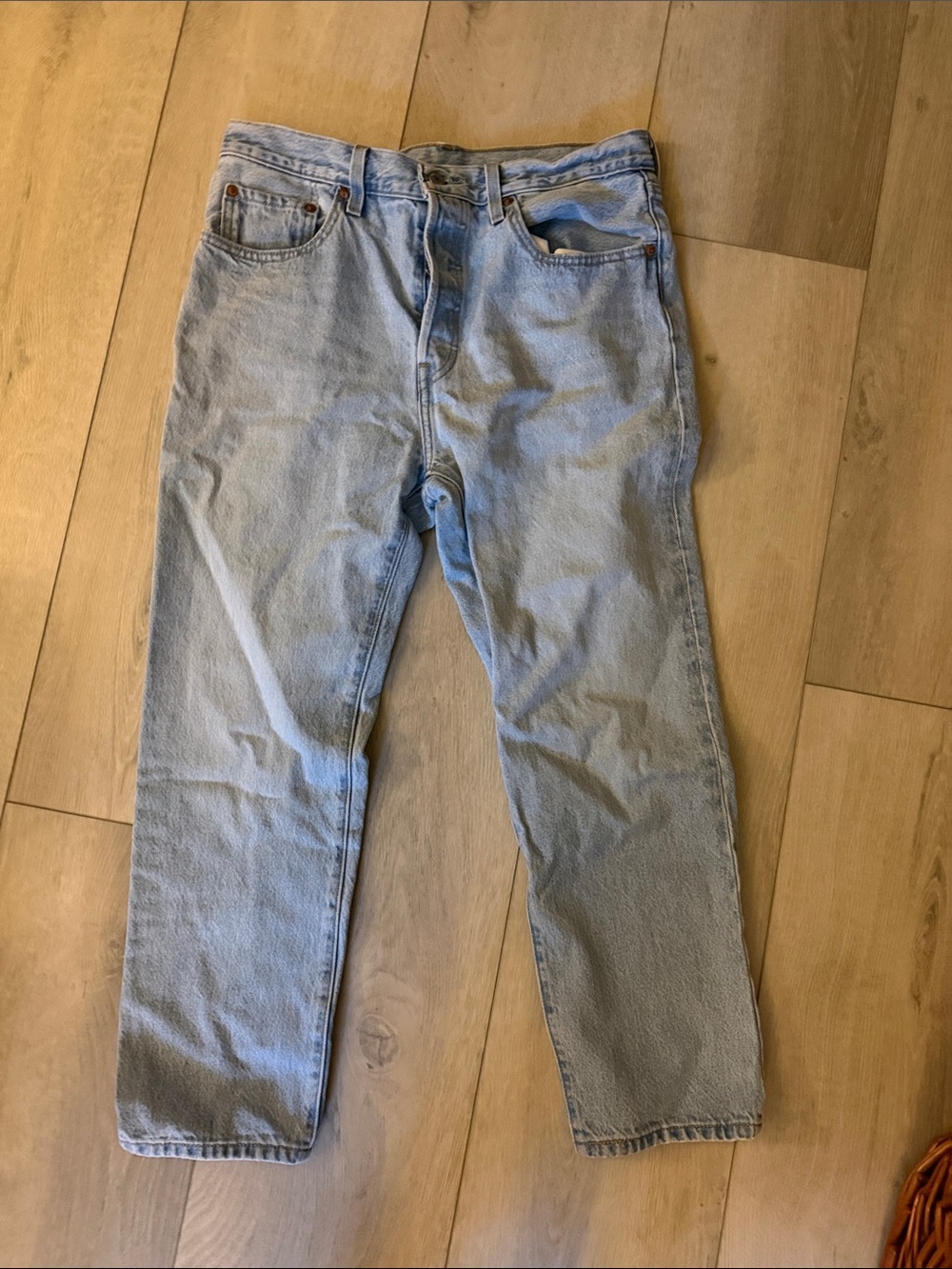 Light Blue Levi’s 501 Denim Jeans